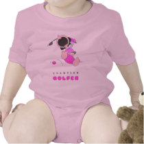Funny Baby Golf | Funny Cartoon Golfer | Funny t-shirts
