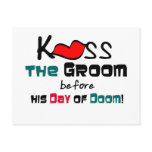 Funny Bachelor Party Gifts and Favors Postcard
