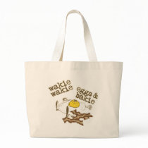 Funny Bacon and Eggs Canvas Bag