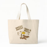 Funny Bacon and Eggs Canvas Bag