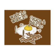 Funny Bacon and Eggs Postcards