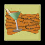 Funny Bacon Martini Magnet