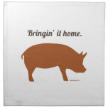 Funny Bacon Napkins