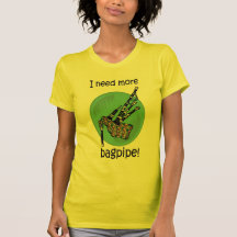 Funny bagpipe shirt