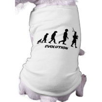 Funny bagpipes doggie t-shirt