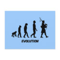 Funny bagpipes postcards