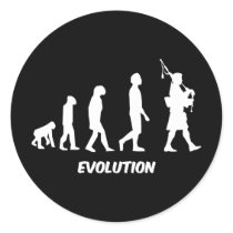Funny bagpipes stickers