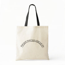 Funny - Bald guys never have a bad hair day Tote Bags