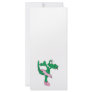 funny ballerina alligator rack card design