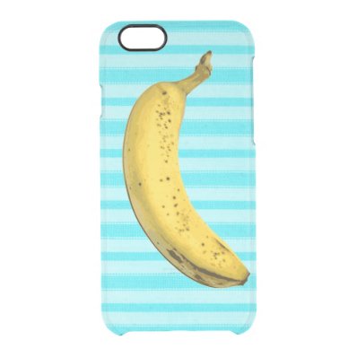 Funny banana clear iPhone 6/6S case