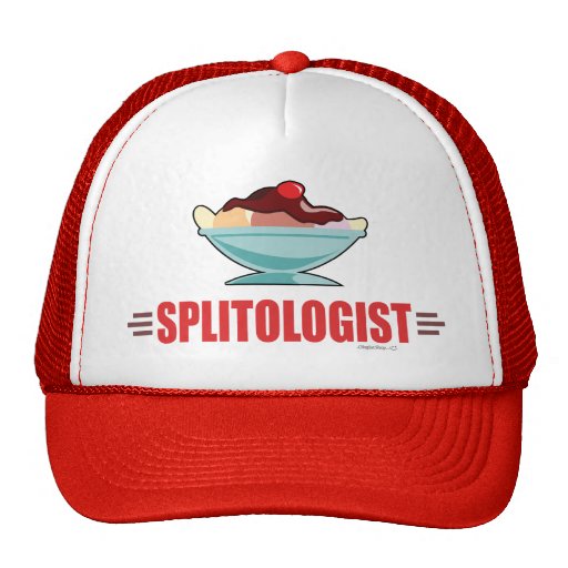 Funny Banana Split Trucker Hat Zazzle