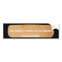 Funny Bandaid Car Sticker Bumper Stickers