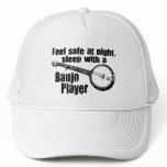 Funny Banjo Trucker Hat