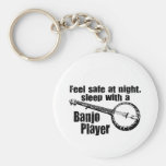 Funny Banjo Key Chains
