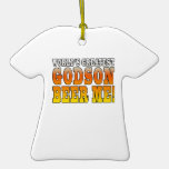 Funny Baptisms Birthdays Worlds Greatest Godson Christmas Tree Ornament