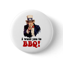 Funny barbecue buttons