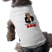 Funny barbecue dog tee shirt