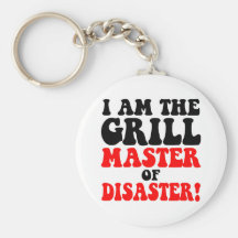 Funny barbecue keychains
