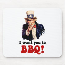 Funny barbecue use mat