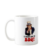 Funny barbecue mug