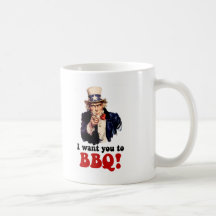 Funny barbecue mug