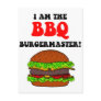 Funny barbecue post card