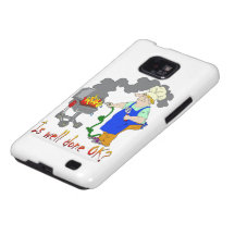 Funny Barbeque Design - Is Well Done OK? Samsung Galaxy Case