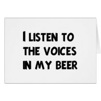Funny Bartender T-shirts and Gifts Greeting Card