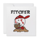 Funny Baseball Pitcher T-shirts and Gifts Announcement