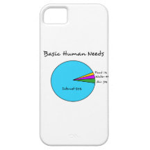 Funny Basic Human Needs for computer enthusiasts iPhone 5 Covers