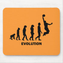 Funny basketball mousepad