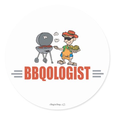 Funny BBQ Stickers