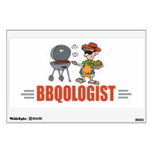 Funny BBQ Wall Sticker