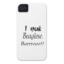 Funny Beagle Bark Case-mate Iphone 4 Cases