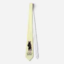 Funny bear arms ties