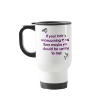 Funny Beautician Mug by occupationtshirts Funny Beautician Mug