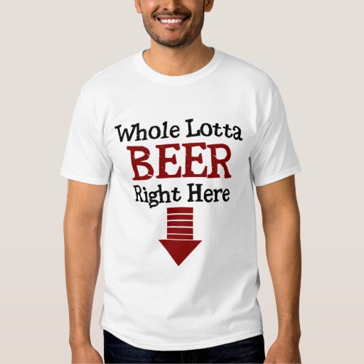 Funny Beer Belly Shirt Zazzle