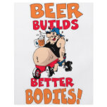 funny beer drinker cartoon flyers