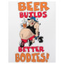 funny beer drinker cartoon