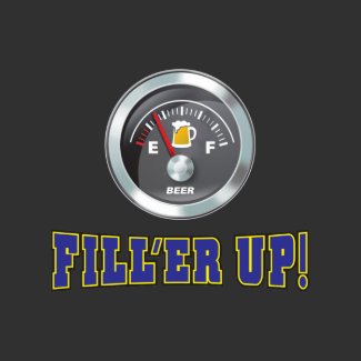 Funny - Beer Meter Fill'er Up shirt