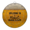 Funny Beer themed "man cave" dart board