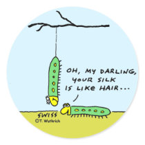 Funny Best Buds Caterpillar Sweettalk Cartoon stickers