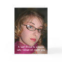 Funny Best Friend Card by justdahl Funny Best Friend Card