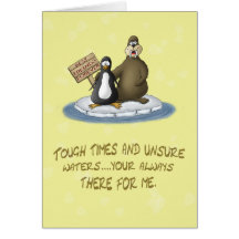Funny Best Friends Forever Cards: A-Drift