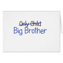 Funny Big Brother Design Cards