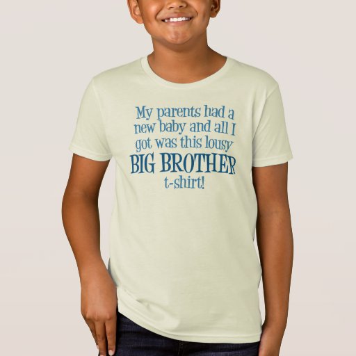 Funny Big Brother T Shirt Zazzle 0894