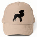 Funny Big Head Airedale Terrier hats