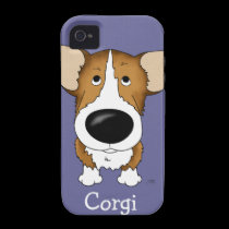 Funny Big Nose Corgi casemate cases