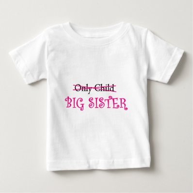 Funny Big Sister in Pink T-shirts