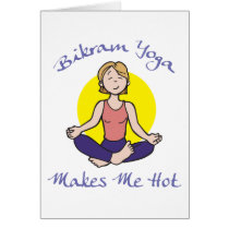 Funny Bikram Yoga Gift cards